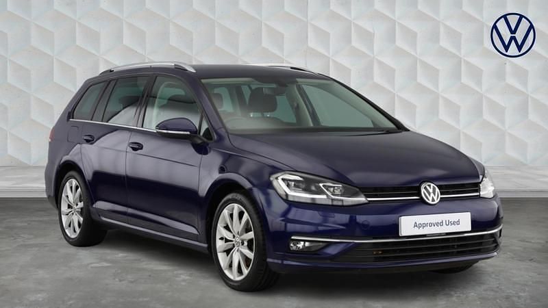 Blue Used 2020 VW Golf VII GT Estate | £16,983 (Fair price) - Image 1/4