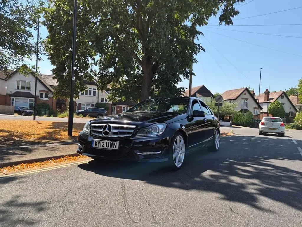 Used Mercedes C220 2012 Black Sedan