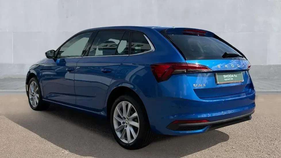 Used Skoda Scala SE L 150 HP (110 kW) 2024 Race blue Hatchback