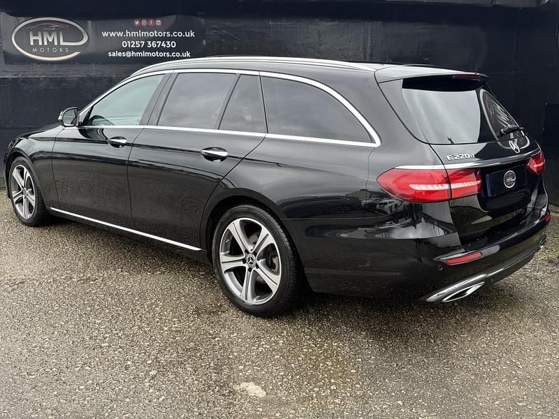 Begagnad Mercedes E220 SE 2017 Svart Kombi
