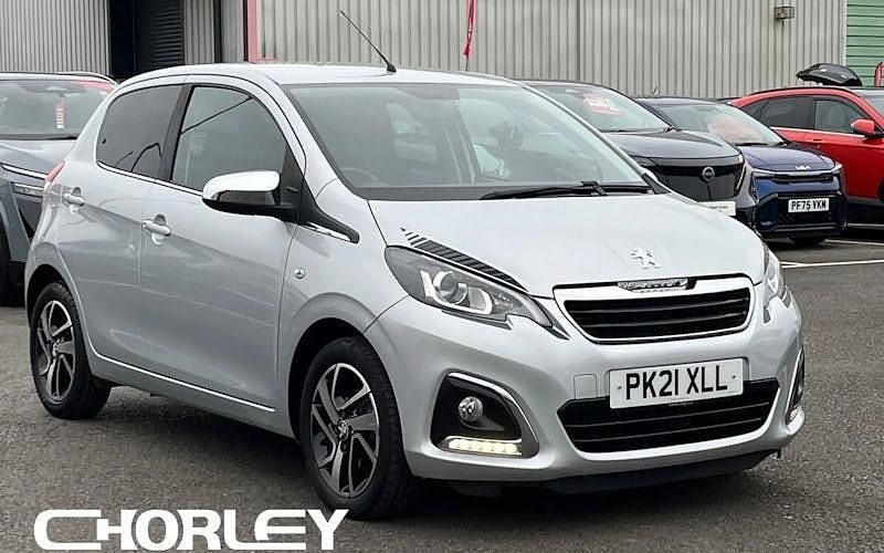Used Peugeot 108 Collection 72 HP (52 kW) 2021 Silver Hatchback