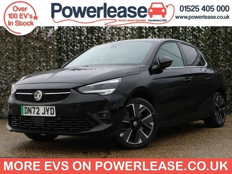 Used Vauxhall Corsa-e Ultimate 100 kW (136 HP) 2022 Black Hatchback