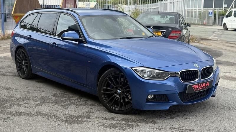 Blue Used 2014 BMW 318 M Sport Estate | £5,995 (Fair price) - Image 1/4