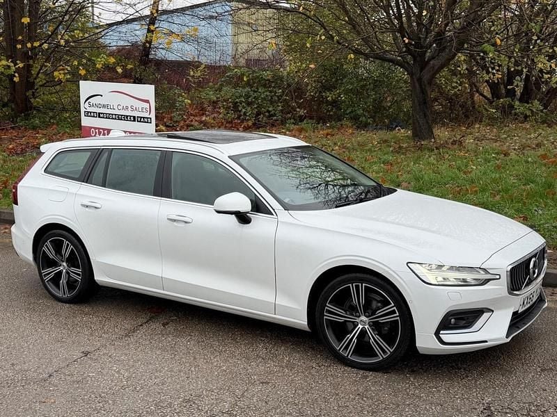 Used Volvo V60 Inscription 2018 White Estate