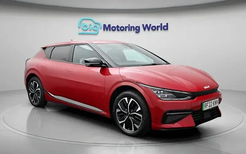 Used Kia EV6 GT-Line 167 kW (228 HP) 2022 Red SUV