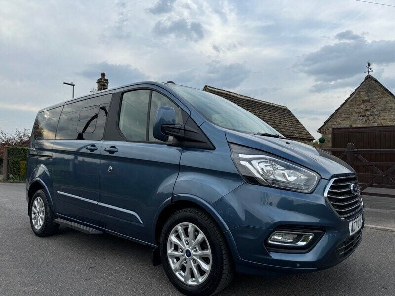 Blue Used 2022 Ford Tourneo Custom Titanium MPV | £16,990 - Image 1/4