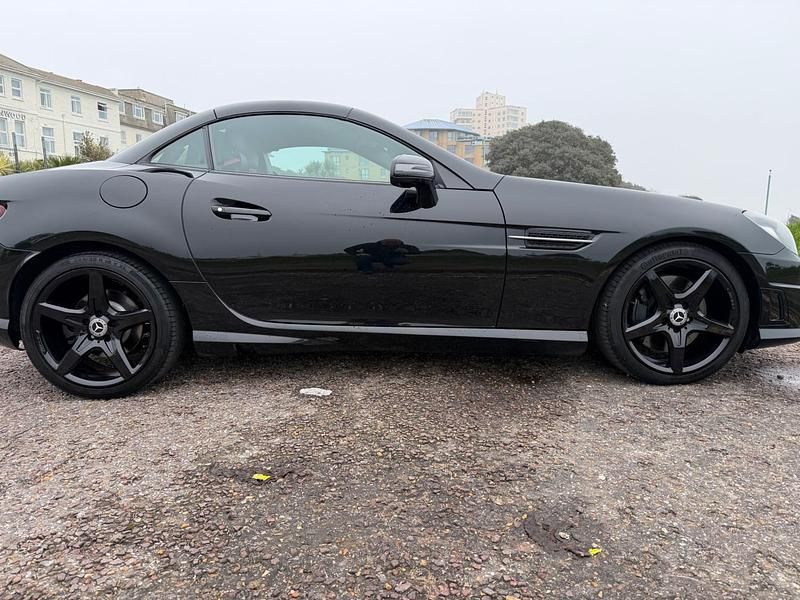 Used Mercedes SLK250 AMG 2012 Black Cabriolet
