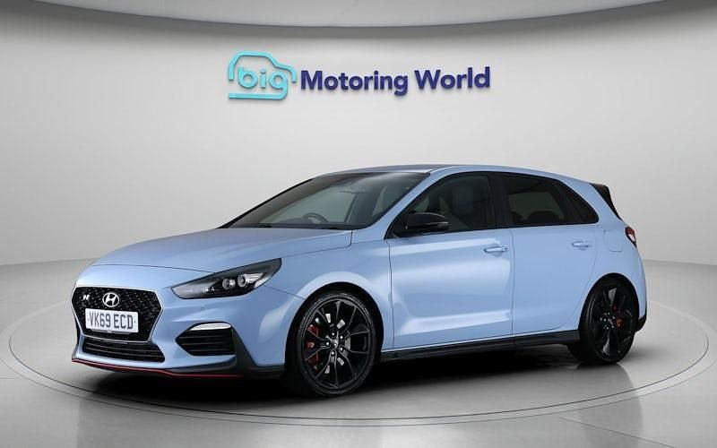 Used Hyundai i30 N Performance 275 HP (202 kW) 2019 Blue Hatchback