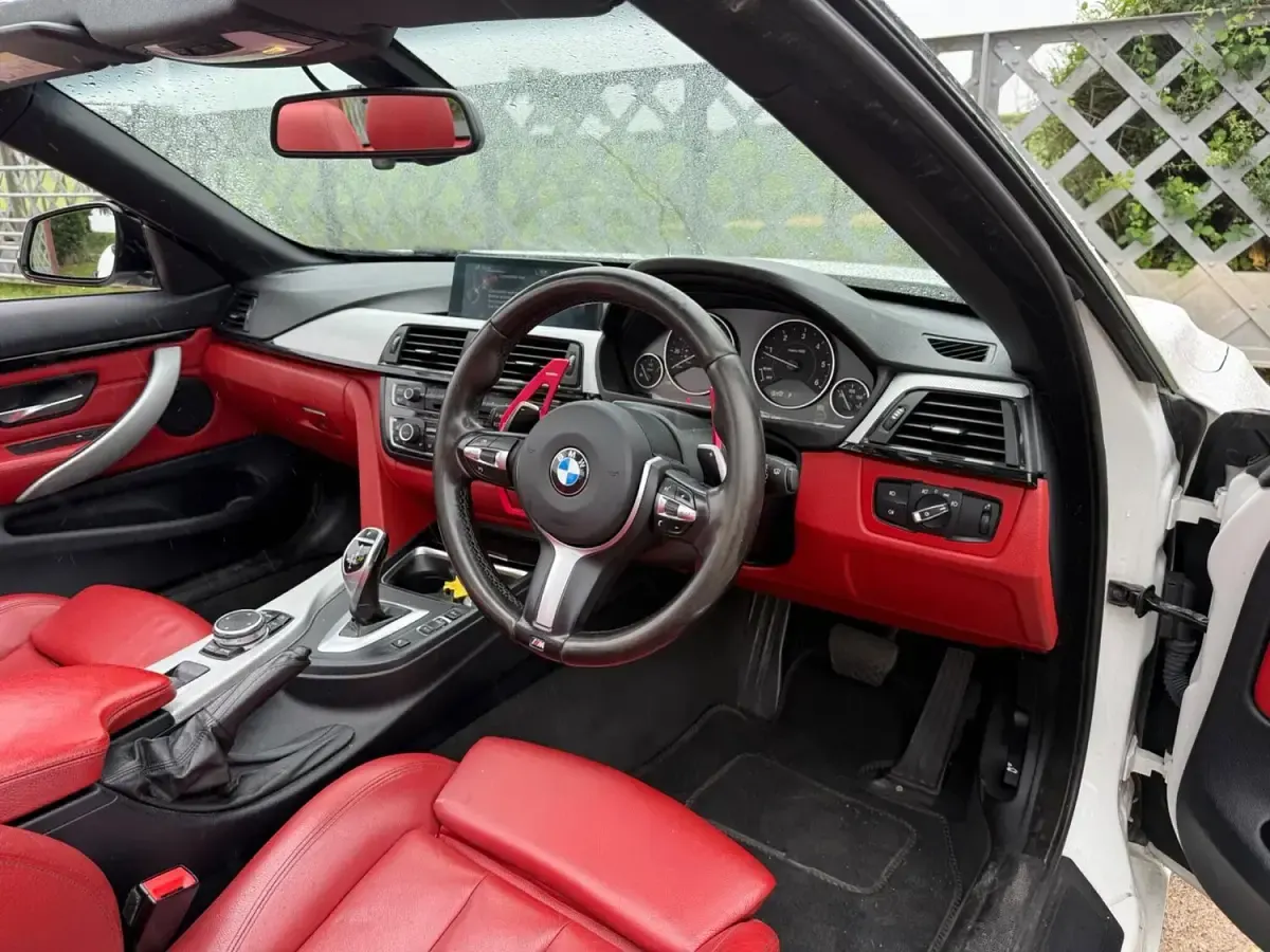 Used BMW 420 M Sport 2014 White Cabriolet