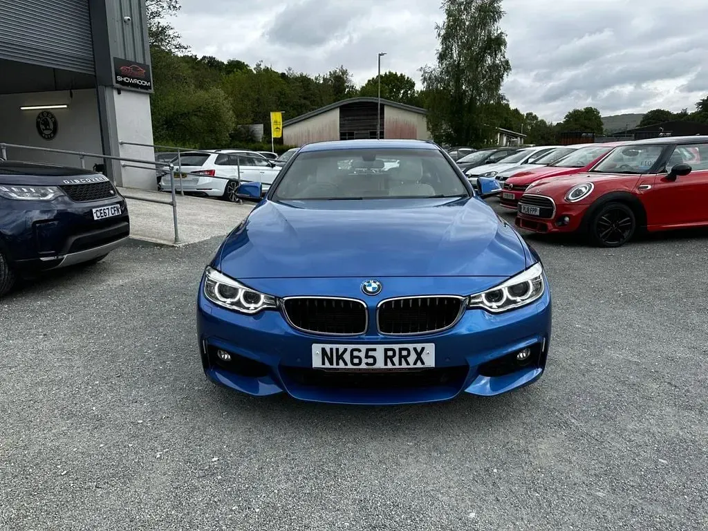 Used BMW 430 M Sport 258 HP (189 kW) 2015 Blue Coupe