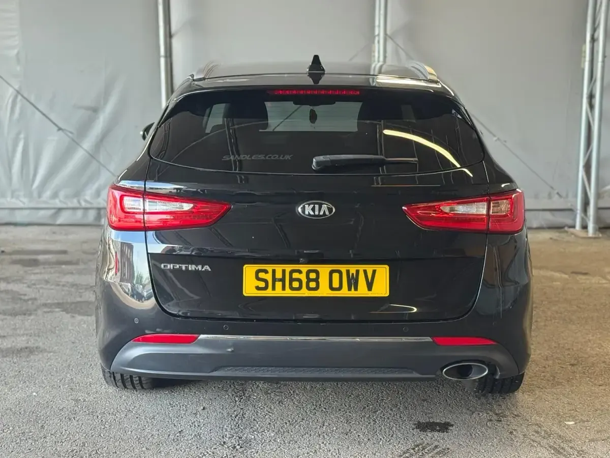 Used Kia Optima 136 HP (100 kW) 2018 Black Estate