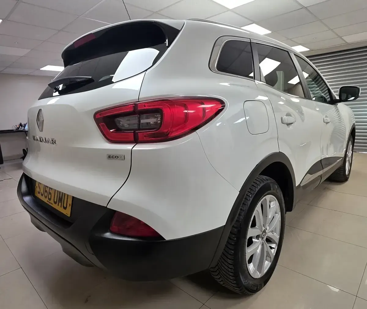 Usado Renault Kadjar Dynamique 2016 Blanco SUV