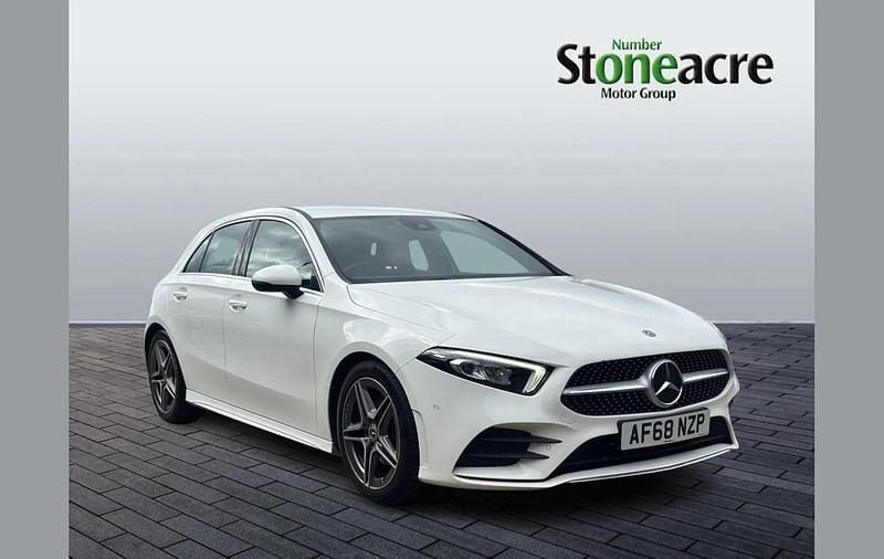 White Used 2018 Mercedes A180 Executive Hatchback | £13,495 (A bit pricey) - Image 1/4