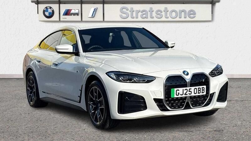 White Used 2025 BMW i4 M Sport Sedan | £42,895 (Super price) - Image 1/3