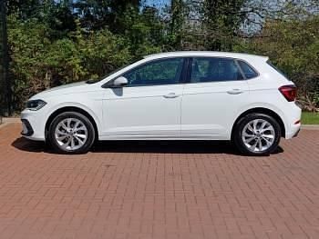 Used VW Polo Style 95 HP (69 kW) 2022 White Hatchback