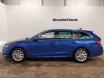 Begagnad Skoda Octavia SE L 150 HK (110 kW) 2024 Blå Kombi