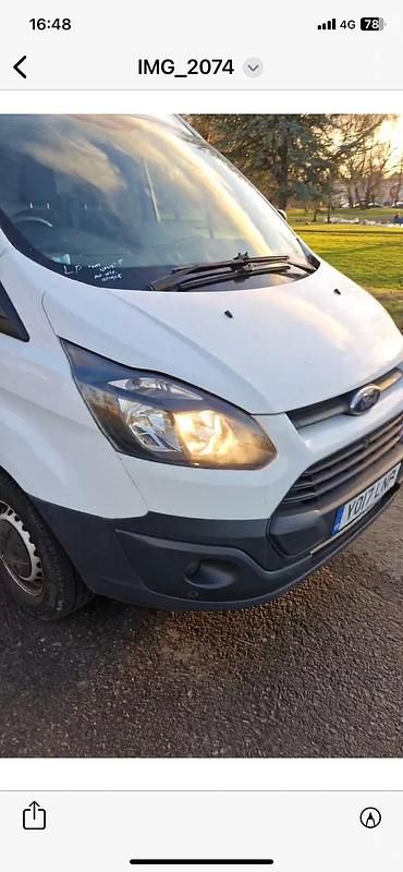 Used Ford Transit Custom 105 HP (77 kW) 2017 White Van