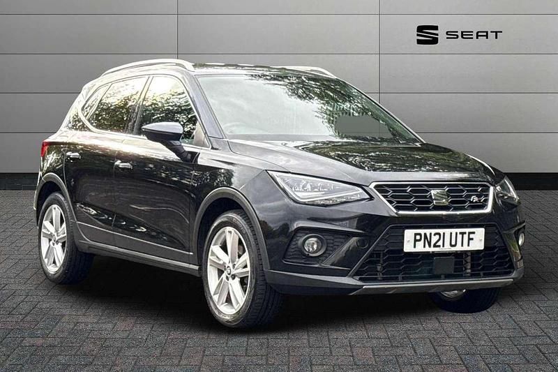 Black Used 2021 Seat Arona FR SUV | £10,995 (Good price) - Image 1/4