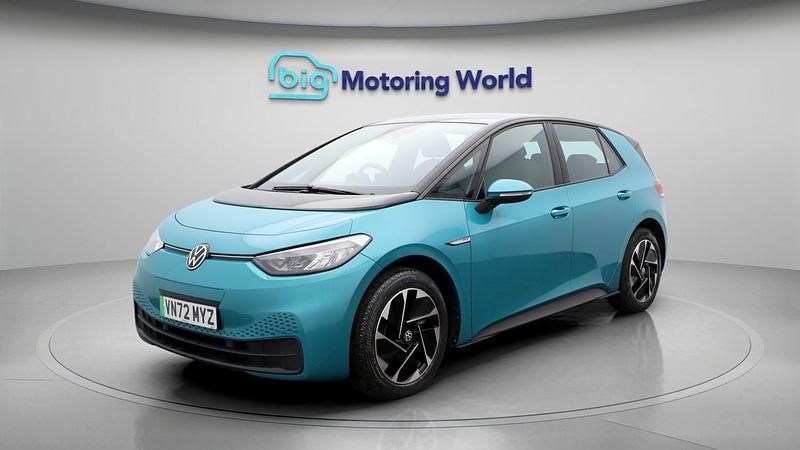 Used VW ID.3 Pro Performance 150 kW (204 HP) 2021 Turquoise Hatchback