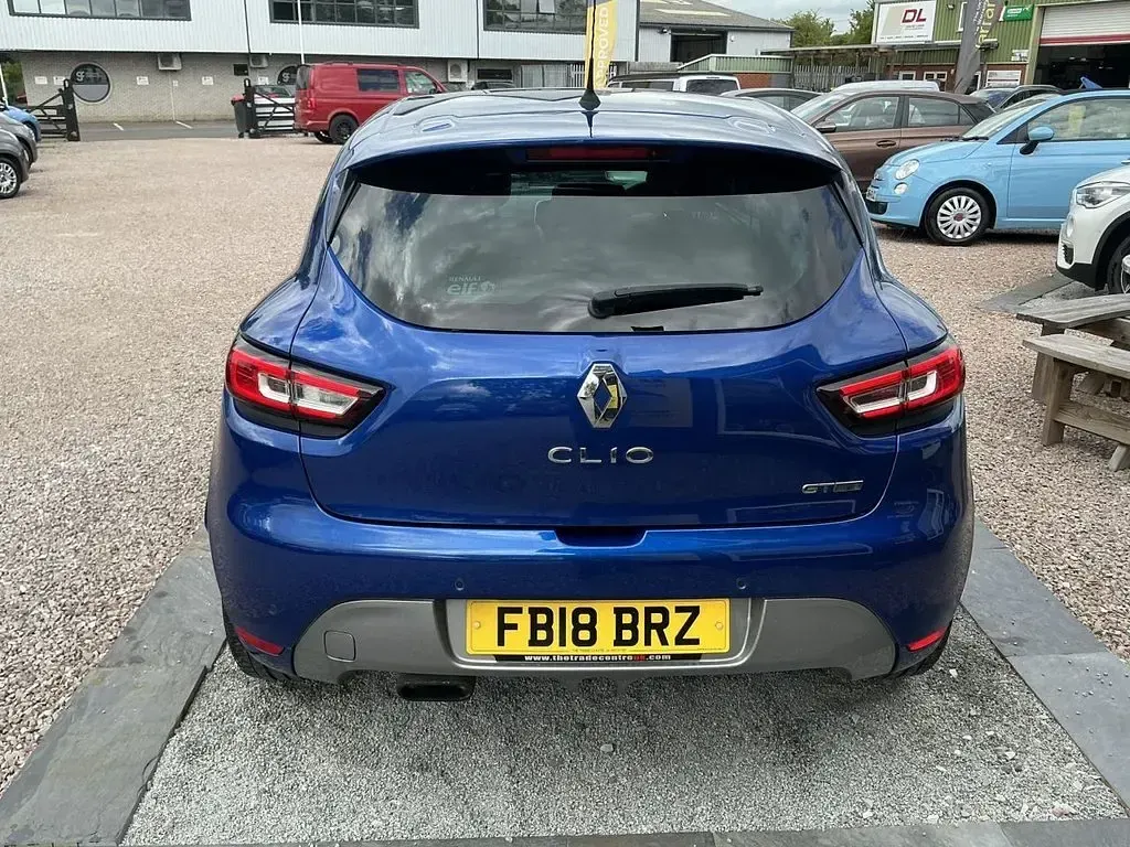 Used Renault Clio GT-Line 90 HP (66 kW) 2018 Blue Hatchback