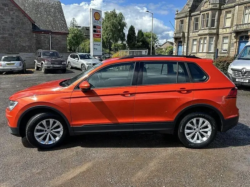 Used VW Tiguan S 2017 Orange SUV