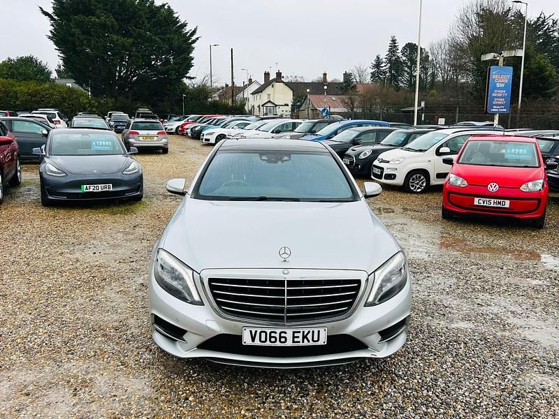 Used Mercedes S500L AMG line 2016 Silver Sedan