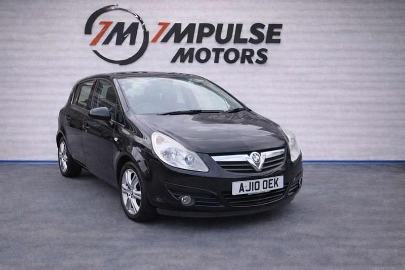 Used Vauxhall Corsa 100 HP (73 kW) 2010 Black Hatchback