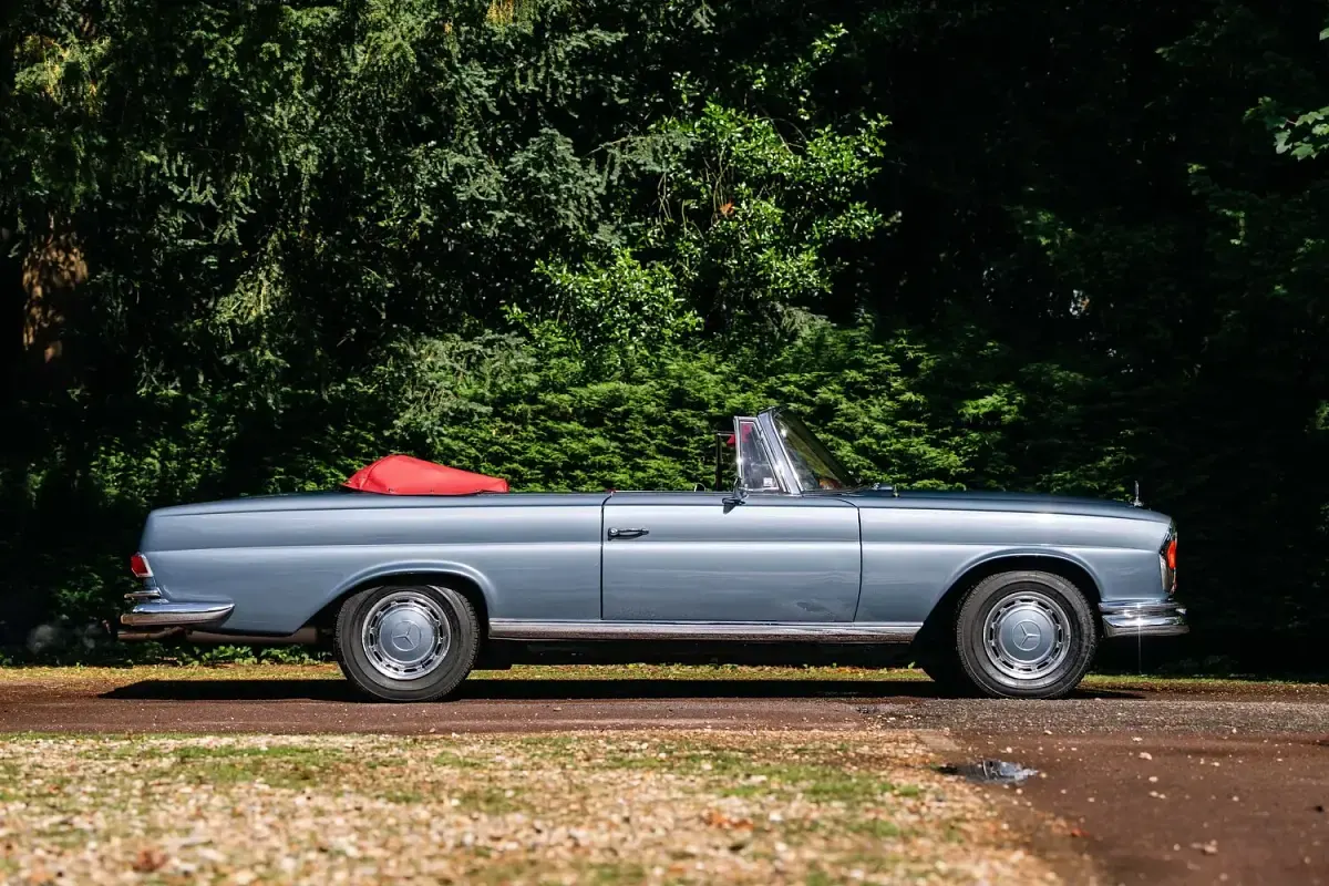 Used Mercedes 220 SE 1963 White Cabriolet