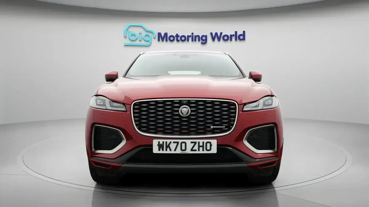 Used Jaguar F-Pace R-Dynamic 250 HP (183 kW) 2021 Red SUV