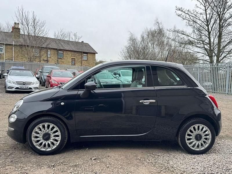 Used Fiat 500 Lounge 69 HP (50 kW) 2016 Black Hatchback