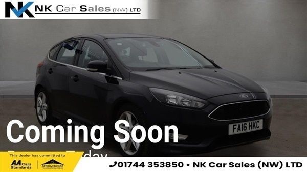 Black Used 2016 Ford Focus Zetec Hatchback | £7,500 (Fair price) - Image 1/1