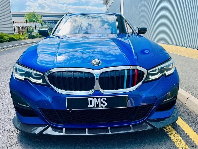 Used BMW 330 M Sport 255 HP (187 kW) 2019 Blue Sedan