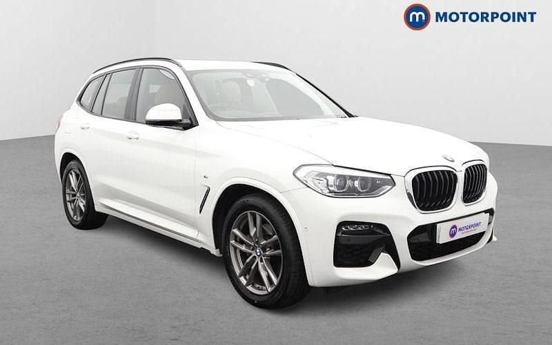 White Used 2020 BMW X3 M Sport SUV | £25,949 (Good price) - Image 1/4