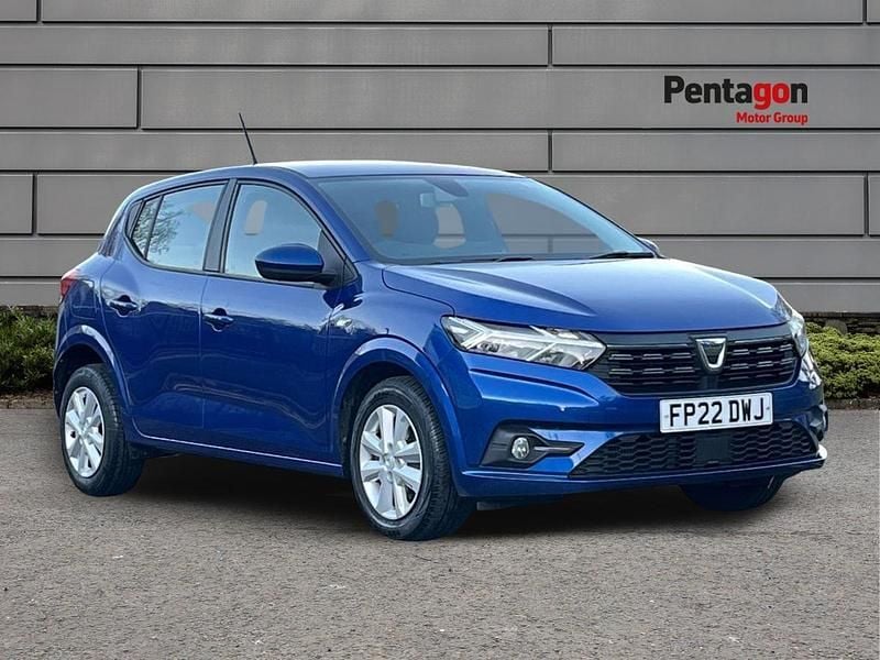 Blue Used 2022 Dacia Sandero Comfort Hatchback | £9,200 (Super price) - Image 1/4