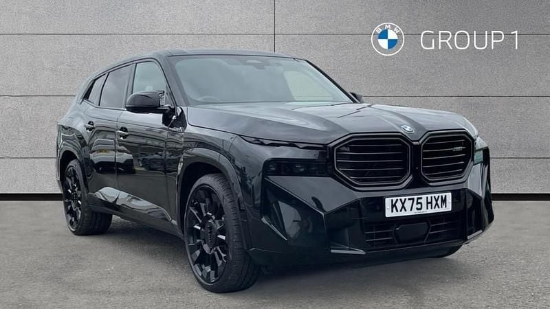 Black sapphire metallic paint Used 2025 BMW XM Comfort Edition SUV | £97,993 (Expensive) - Image 1/4