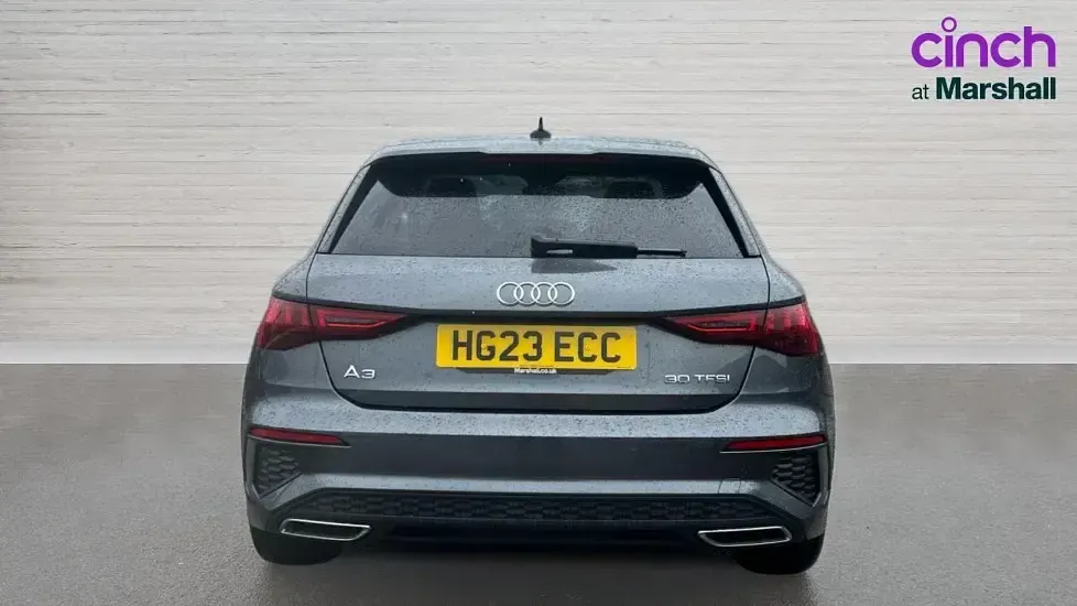 Used Audi A3 S-Line 110 HP (80 kW) 2023 Grey Sedan