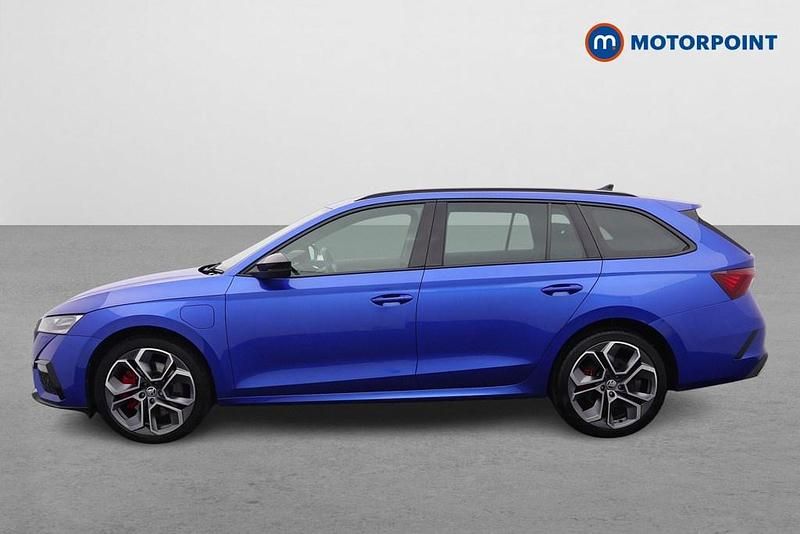 Used Skoda Octavia vRS 2022 Blue Estate