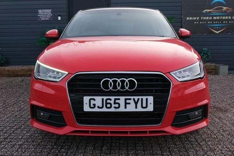 Used Audi A1 S-Line 2015 Red Hatchback