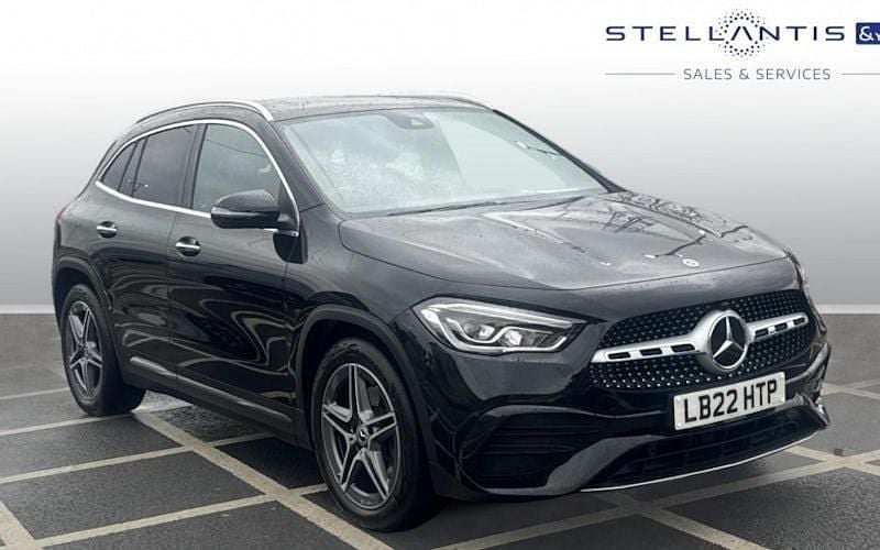 Black Used 2022 Mercedes GLA180 AMG Line Premium SUV | £22,707 (Good price) - Image 1/3