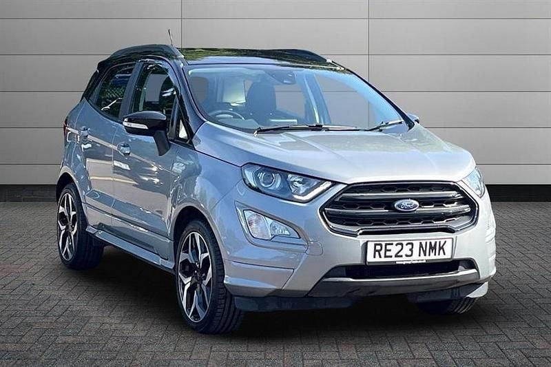 Solar silver Used 2023 Ford Ecosport ST-Line SUV | £14,195 (Fair price) - Image 1/3