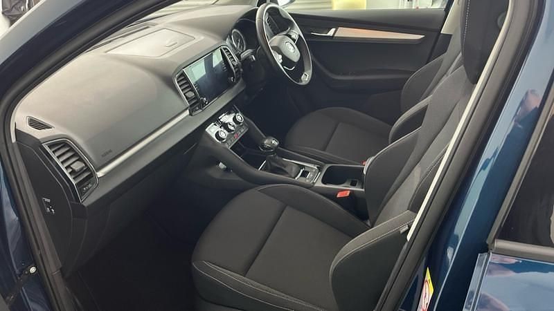 Used Skoda Karoq SE Drive 116 HP (85 kW) 2022 Blue SUV