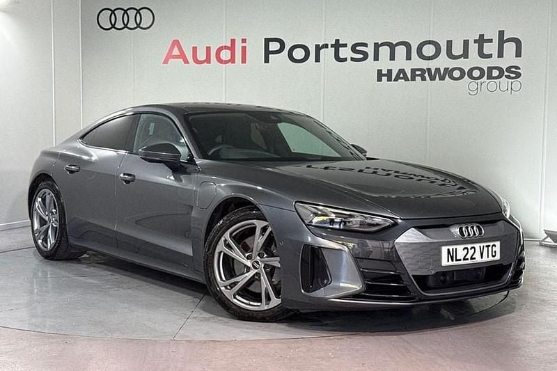 Grey Used 2022 Audi e-tron GT quattro Comfort Sedan | £37,990 (Fair price) - Image 1/1