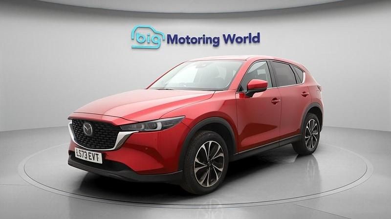 Usado Mazda CX-5 Exclusive-Line 165 HP (121 kW) 2023 Vermelho SUV