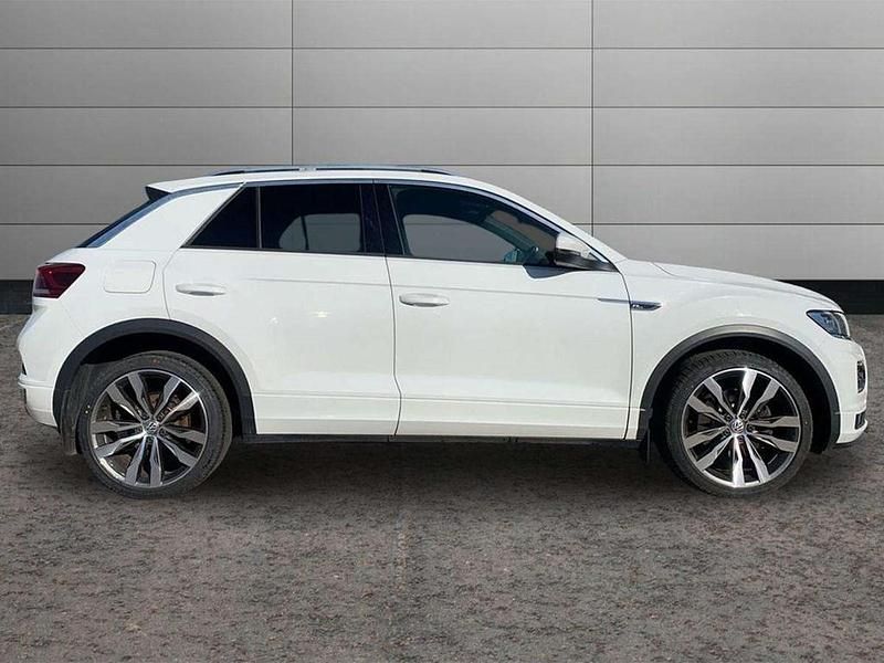 Used VW T-Roc R-line 115 HP (84 kW) 2018 White SUV
