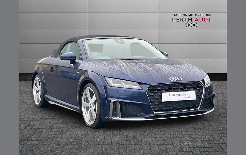Blue Used 2020 Audi TT Roadster S-Line Cabriolet | £24,995 (A bit pricey) - Image 1/4