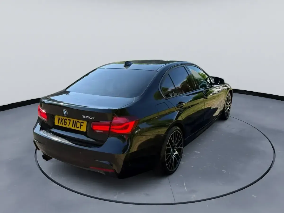 Used BMW 320 M Sport 2017 Black Sedan