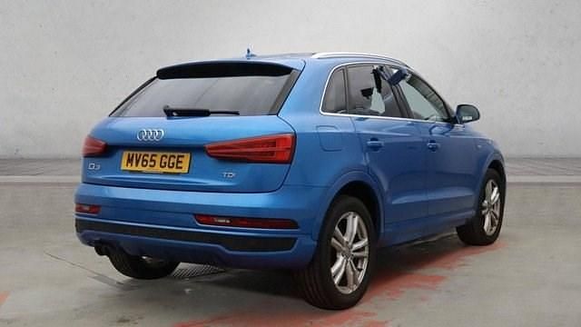 Used Audi Q3 S-Line 150 HP (110 kW) 2015 Blue SUV