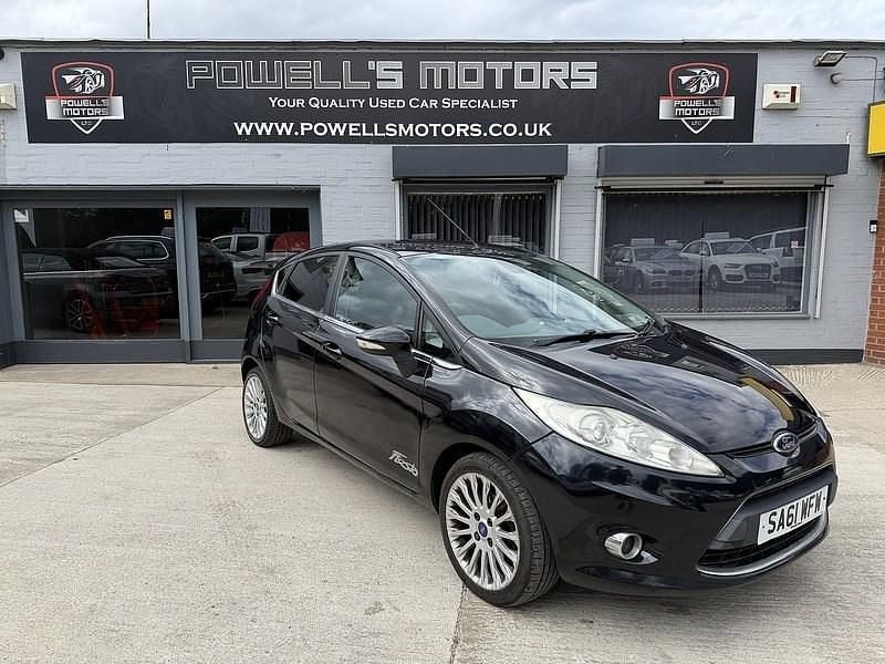 Used Ford Fiesta Titanium 2011 Black Hatchback
