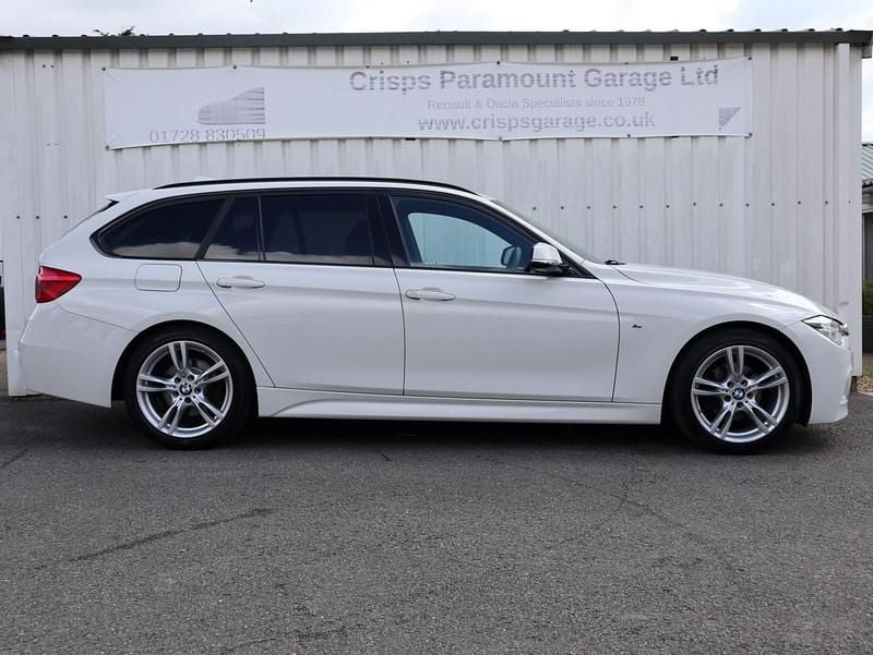 Used BMW 320 M Sport 184 HP (135 kW) 2018 White Estate