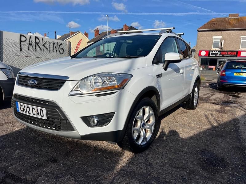 Used Ford Kuga Zetec 140 HP (102 kW) 2012 White SUV